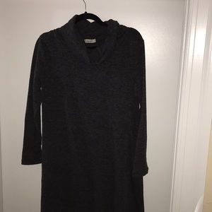 Midi Cowl Neck Dress